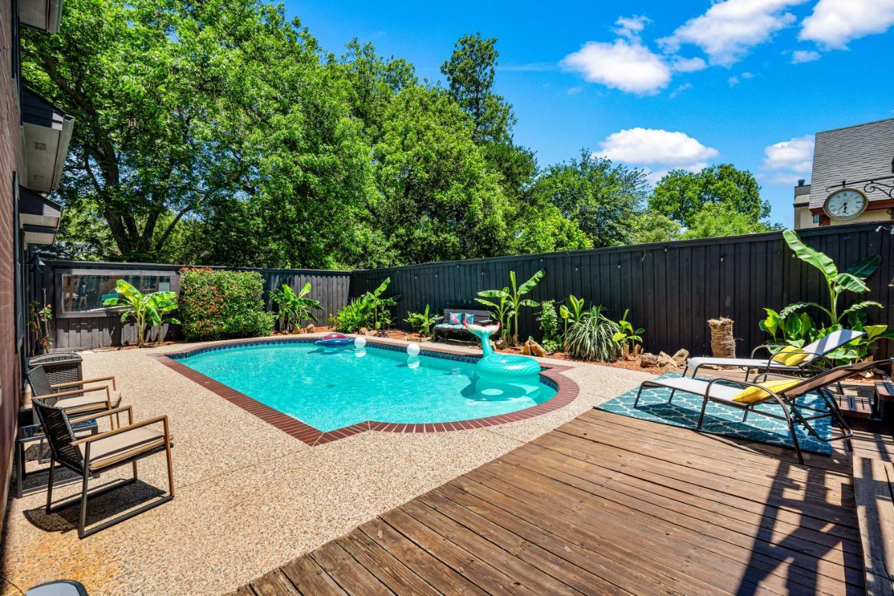 מלון Dallas Oak Lawn Oasis W/ Private Pool, Hot Tub מראה חיצוני תמונה